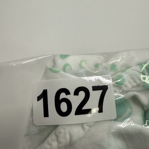 Otaheite Hawaii Dress Coverup Beach Chic Blue/Green White Sleeveless Size Small - Picture 7 of 8